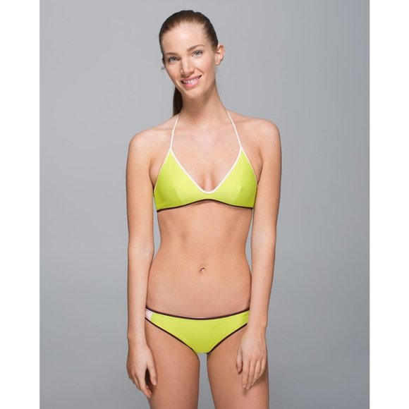 NWT Rare Lululemon Reversible Water: Surf To Sand Tie Top A/B - Picture 2 of 14